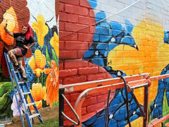 Make your own Mural Fest. Huntington, Indiana